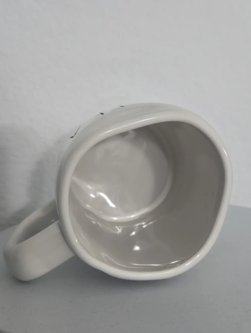 Rae Dunn TEA Tea Cup Coffee Mug Oversized for lots of tea to spill